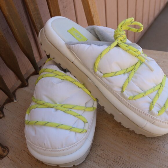 UGG SPACESLIDER TECH SLIDE PLATFORM SLIPPER SHOES, WOMEN US 8/ 8.5 - Picture 16 of 16